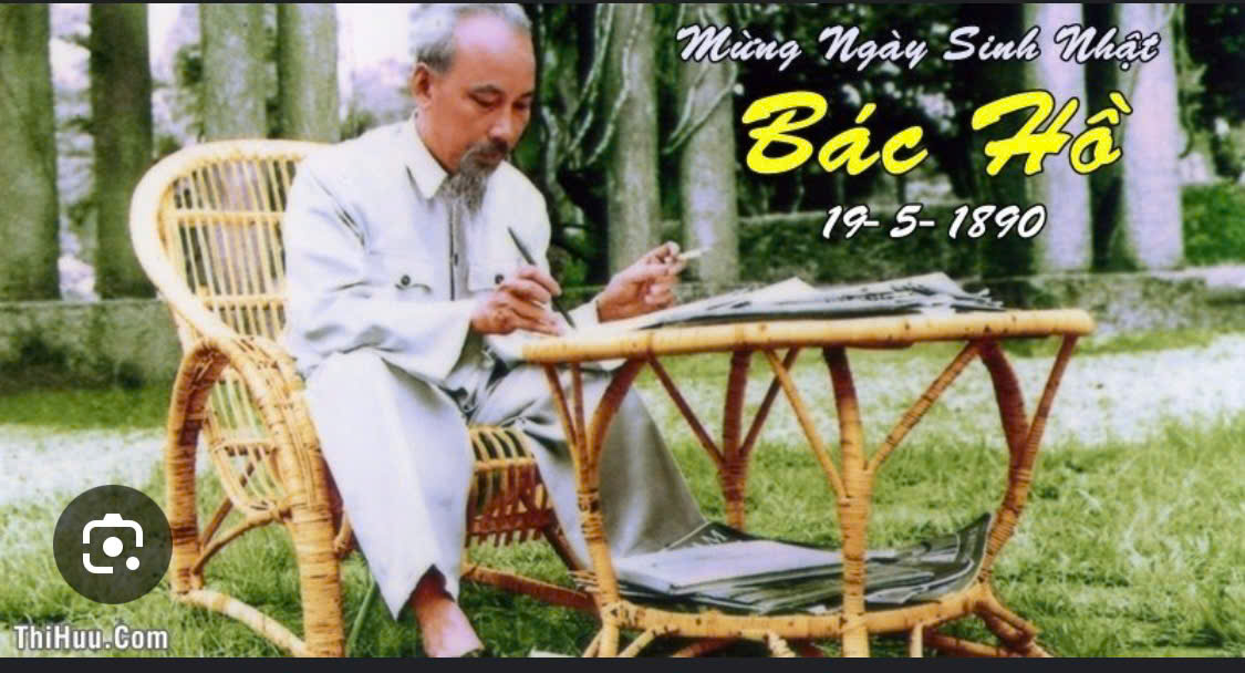 Ảnh sinh nhật bác